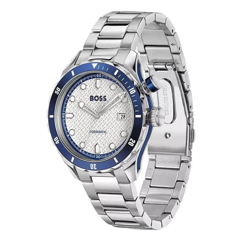 Hugo Boss Bossmatic Hybrid Automatic White Dial Men's Watch | 1514212