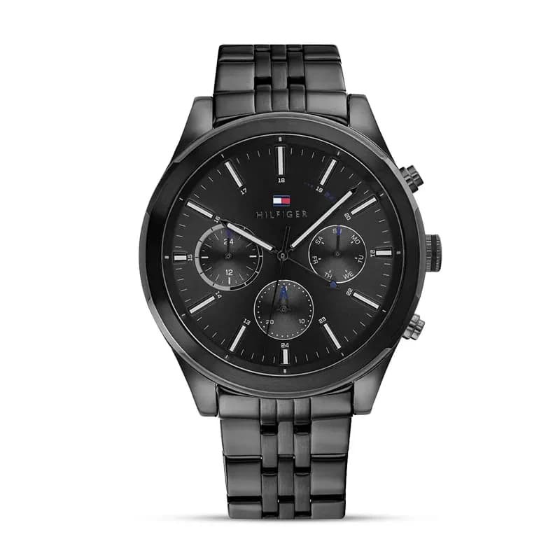 Tommy Hilfiger Ashton Chronograph Black Dial Men's Watch | 1791738