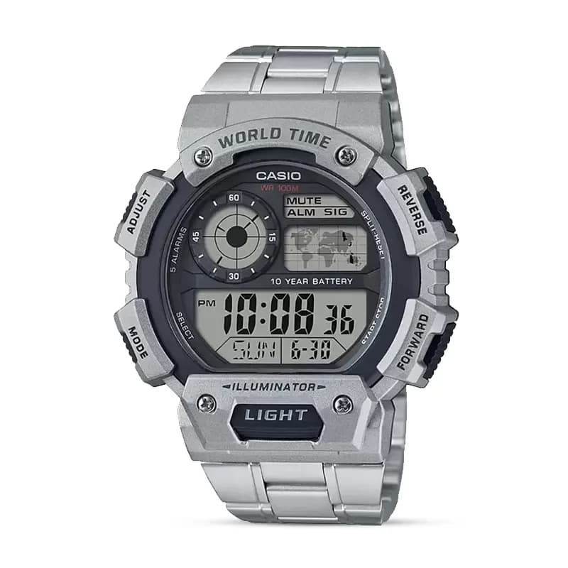 Casio Youth AE-1400WHD-1AVDF Digital Black Dial Men's Watch