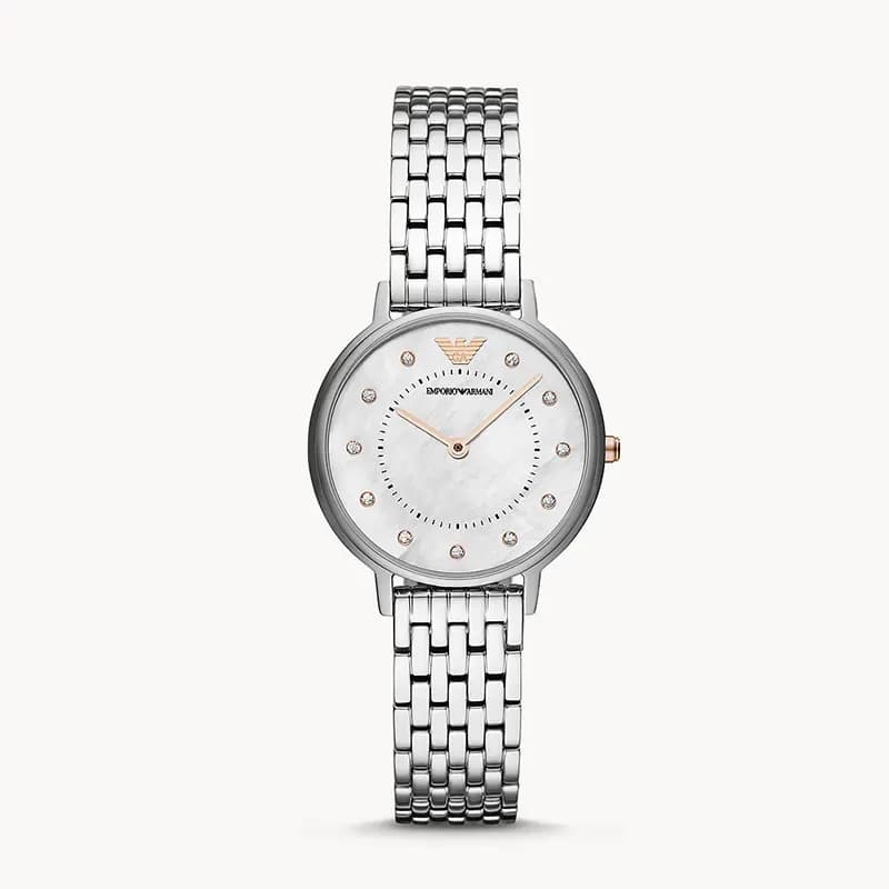 Emporio Armani Classic MOP Dial Ladies Watch | AR80014