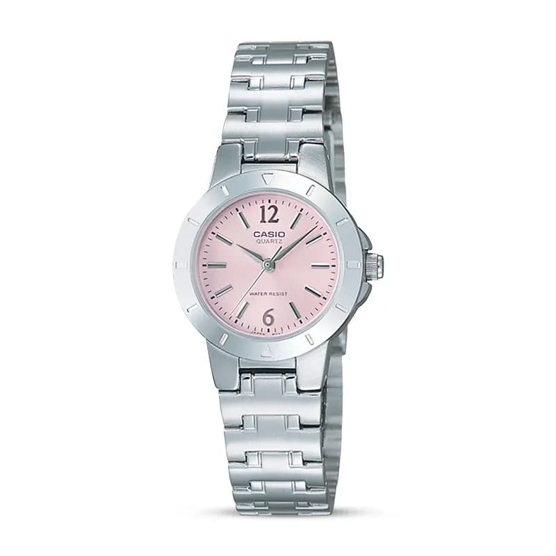 Casio Enticer LTP-1177A-4A1 Pink Dial Ladies Watch