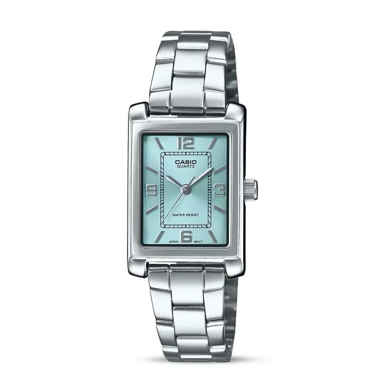 Casio Enticer LTP-1234DD-2AV Light Blue Dial Ladies Watch