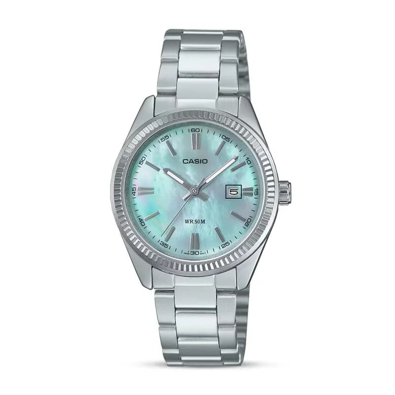 Casio Enticer Mother Of Pearl Dial Ladies Watch | LTP-1302DS-2AVDF