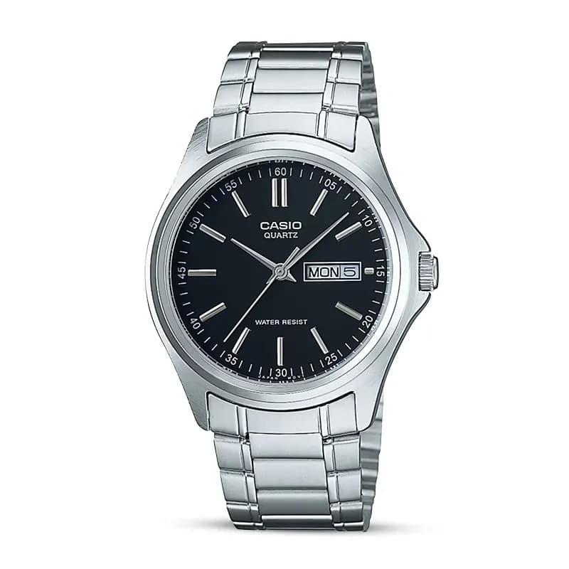 Casio Enticer MTP-1239D-1A Black Dial Men's Watch