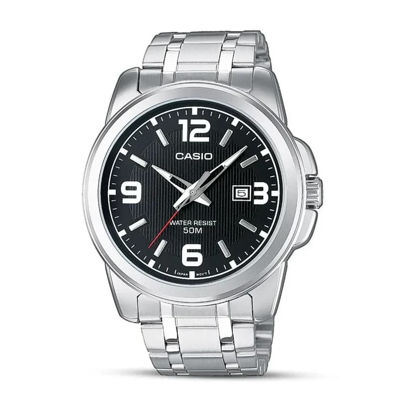 Casio Enticer Black Dial Men's Watch | MTP-1314D-1AV