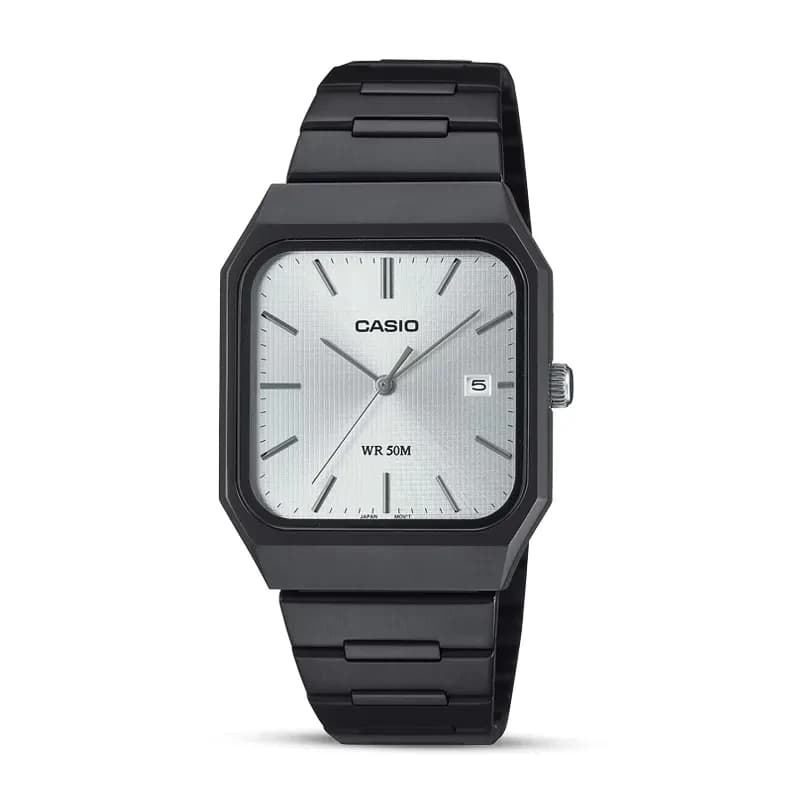 Casio Enticer Classic Silver Dial Men's Watch | MTP-B185B-7AV