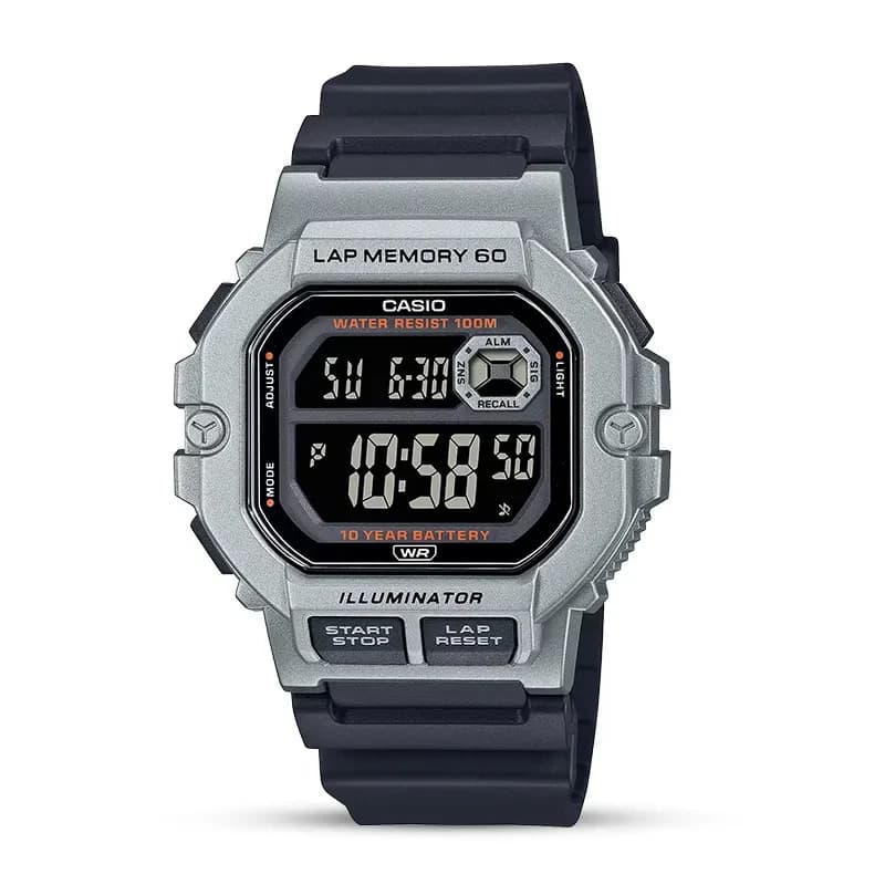 Casio WS-1400H-1BV Youth Digital Black Dial Men's Watch