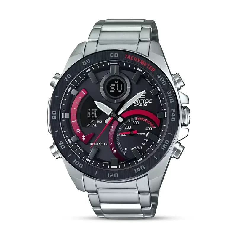 Casio Edifice Bluetooth Solar Black Dial Men’s Watch | ECB-900DB-1A