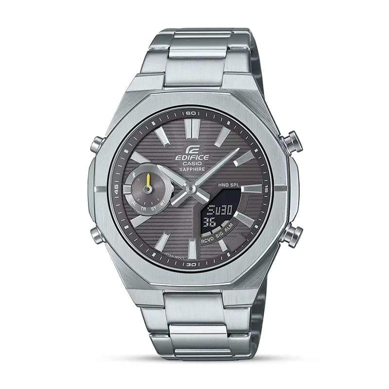 Casio Edifice Smartphone Link Bluetooth Grey Dial Men’s Watch | ECB-S10D-8ADF
