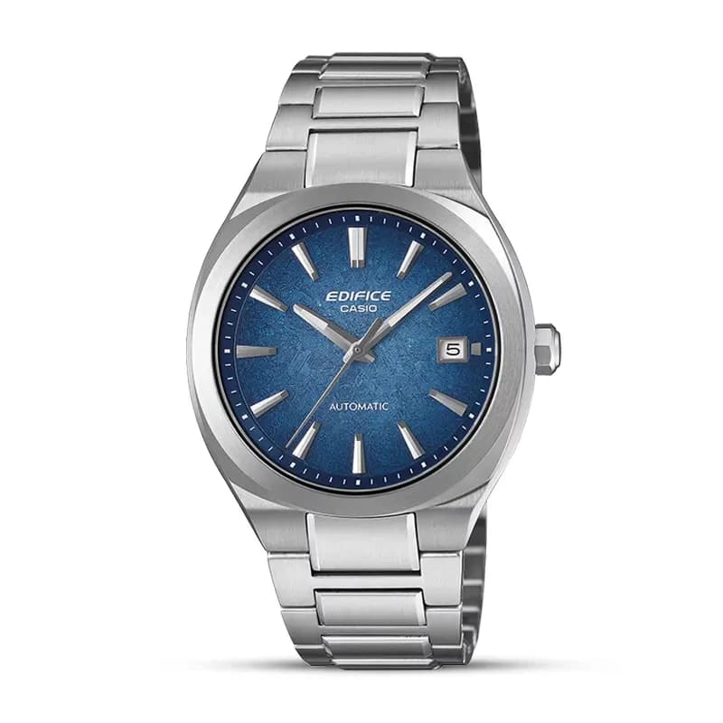 Casio Edifice Automatic Electroformed Textured Blue Dial Men's Watch | EFK-200D-2A