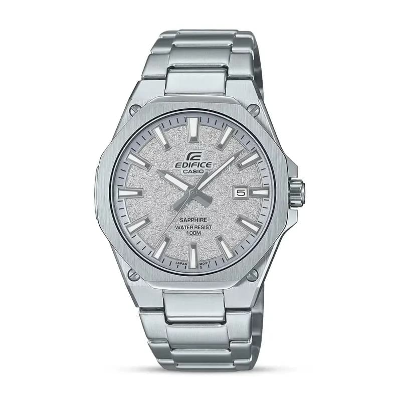 Casio Edifice EFR-S108DE-8AV Textured Grey Dial Men's Watch