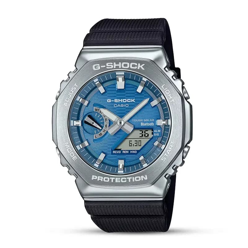 Casio G-Shock Tough Solar Bluetooth Blue Dial Men's Watch | GBM-2100A-2B