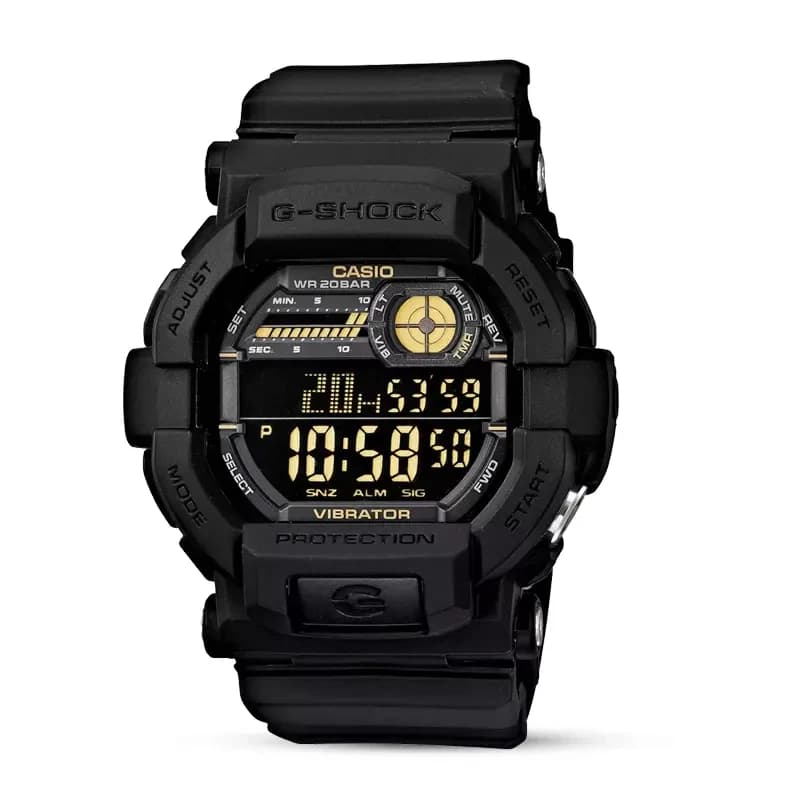 Casio G-Shock GD-350-1B Vibration Alarm Digital Dial Men's Watch