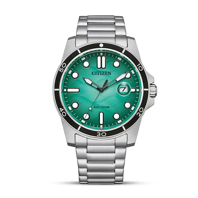 Citizen Eco-Drive Marine Turquoise Blue Dial Men's Watch | AW1816-89L
