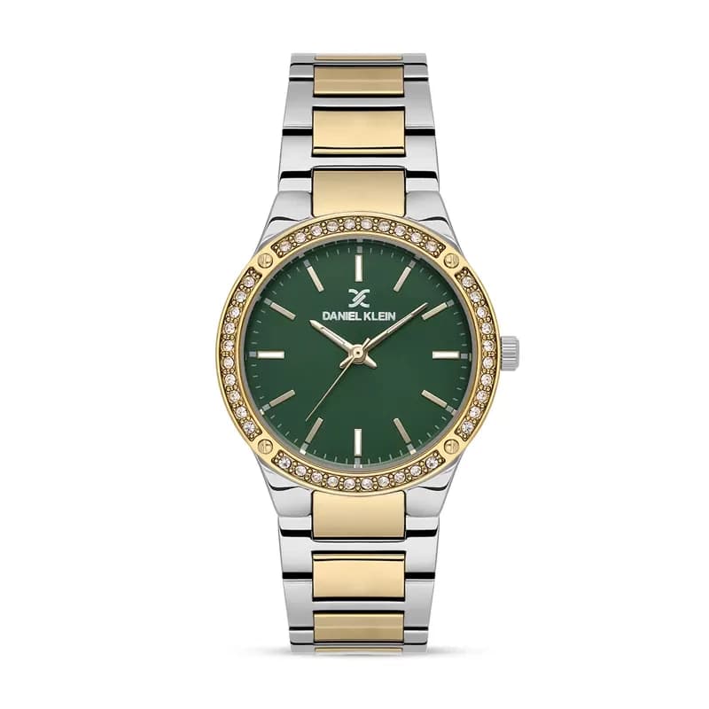 Daniel Klein Premium DK.1.13778-3 Green Dial Ladies Watch