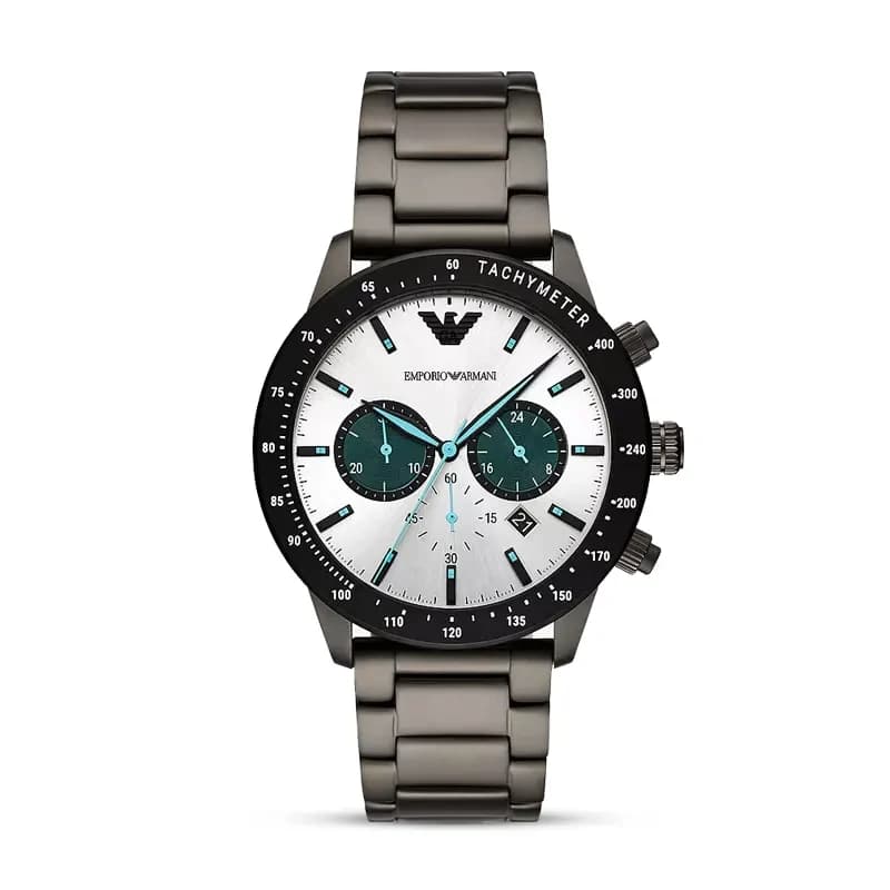 Emporio Armani Mario Chronograph Panda Men's Watch | AR11471