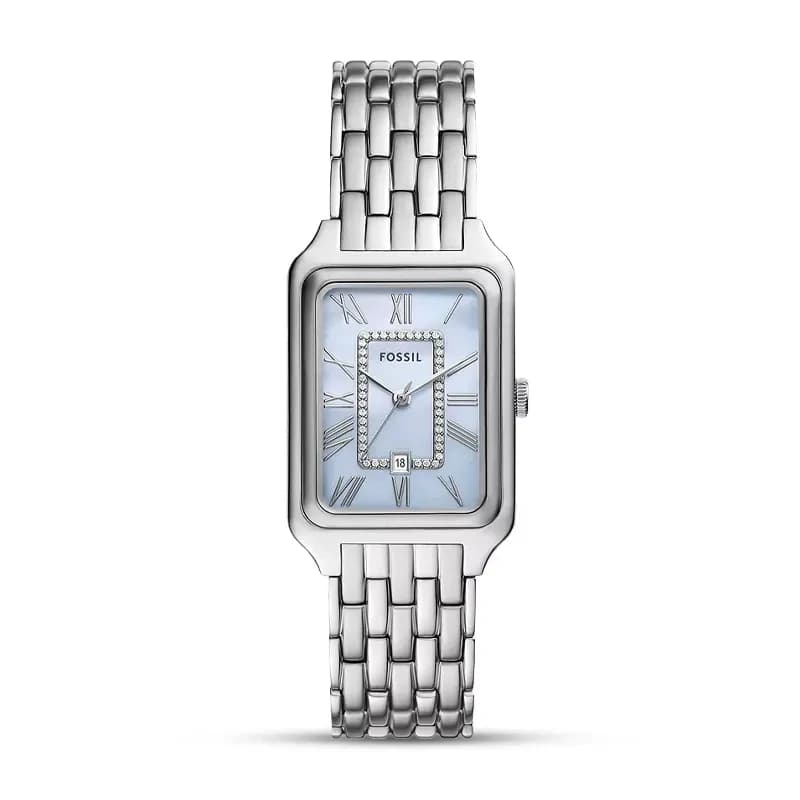 Fossil Raquel Mother-Of-Pearl Ice Blue Dial Ladies Watch | ES5402