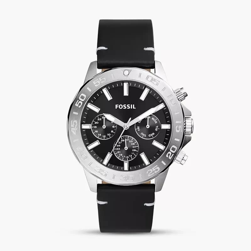 Fossil Bannon Multifunction Black Dial Men’s Watch | BQ2708