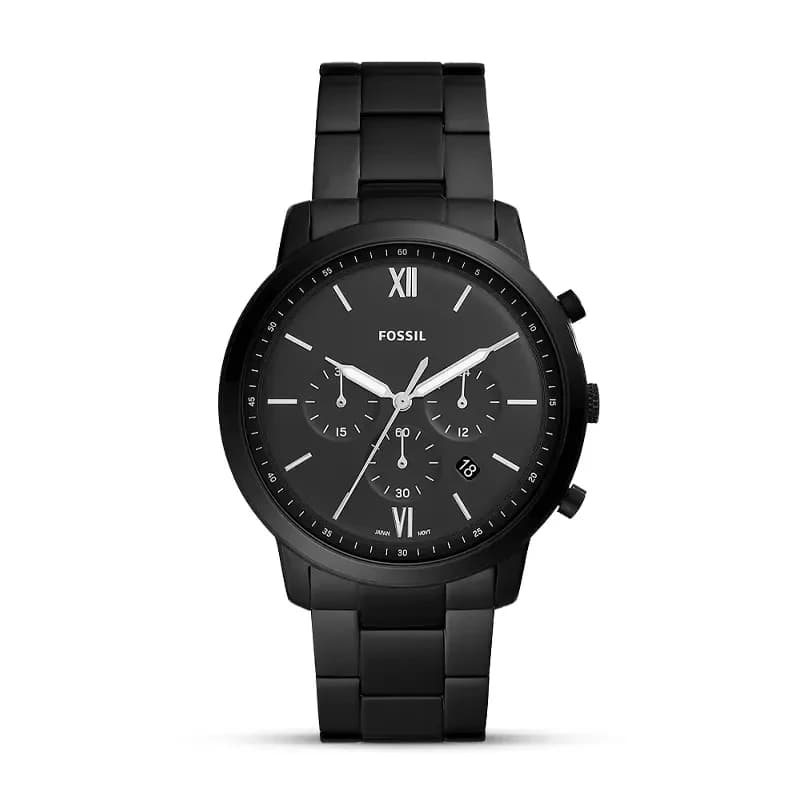 Fossil Neutra Chronograph Black Dial Men's Watch | FS5474