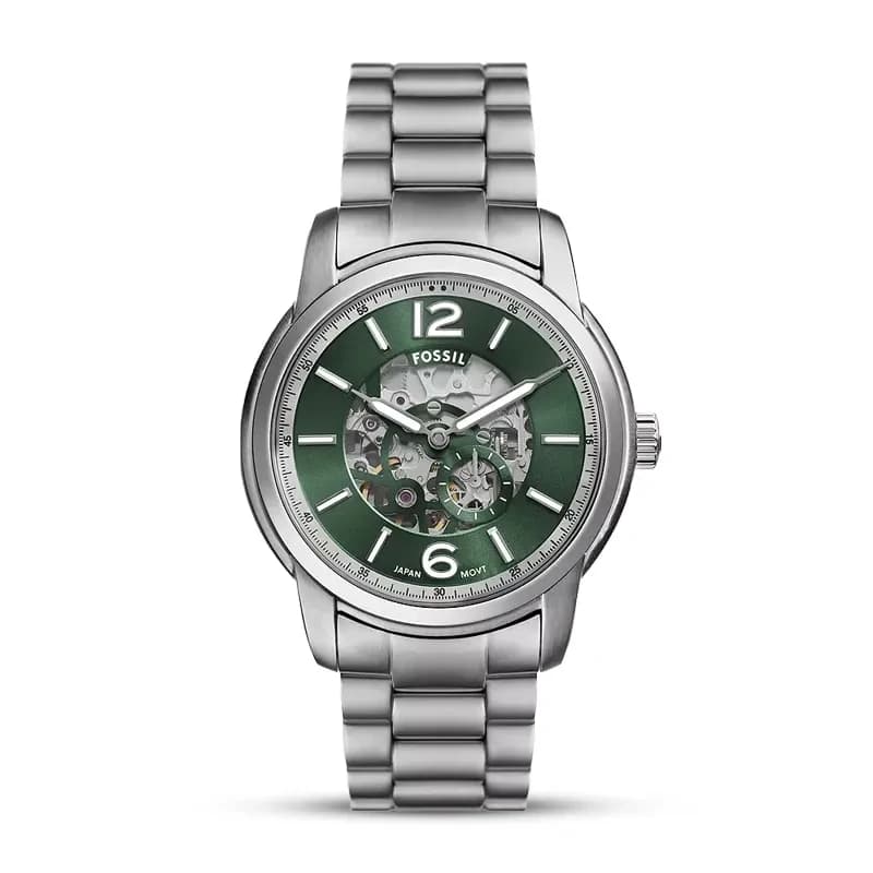 Fossil Heritage Automatic Green Dial Men's Watch | ME3262