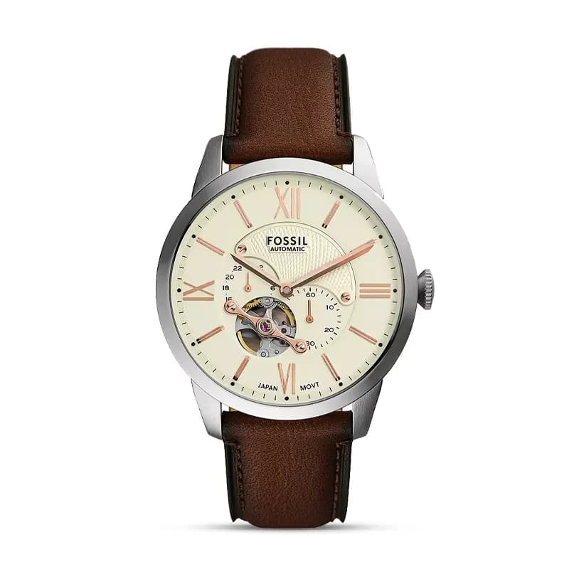 Fossil Townsman Automatic Cream Dial Men's Watch | ME3266