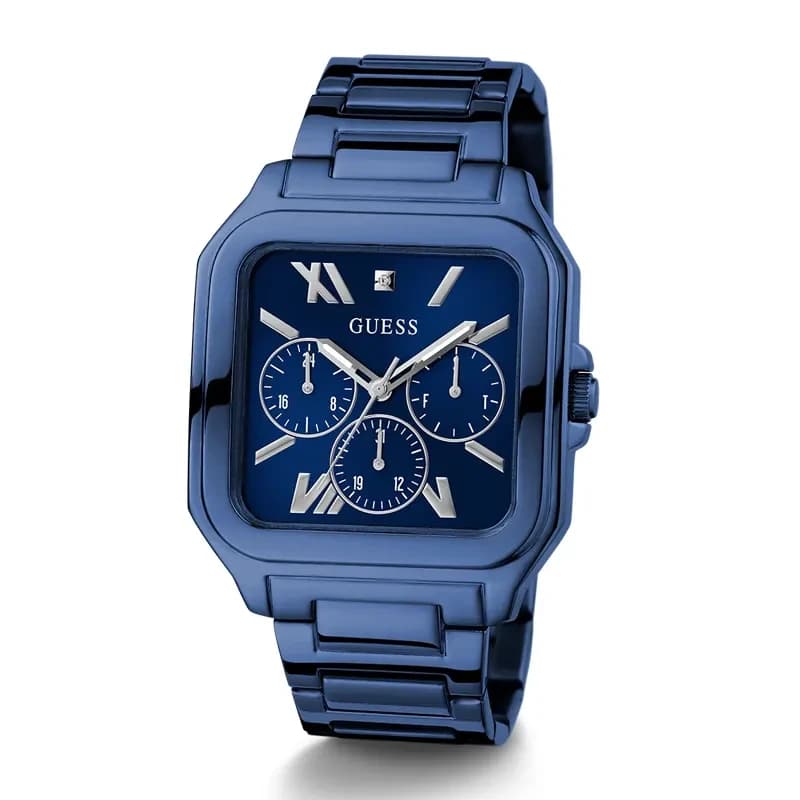 Guess Integrity Multi-function Blue Dial Men’s Watch | GW0631G3