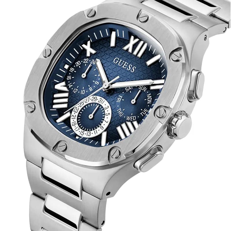 Guess Headline Multifunction Blue Dial Men’s Watch | GW0572G1 secondary view