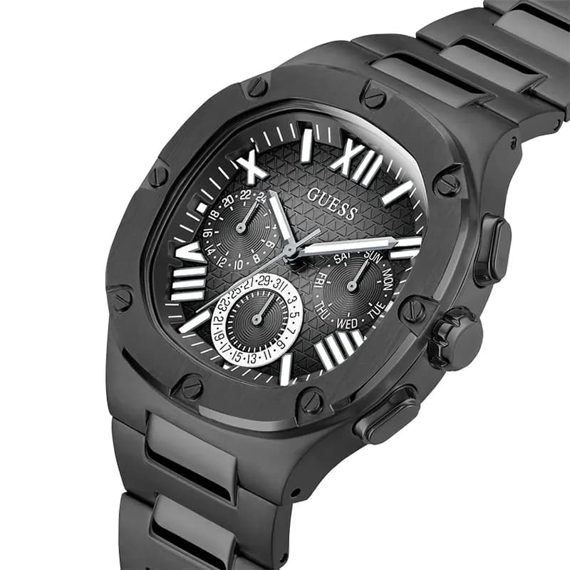 Guess Headline Multifunction Grey Dial Men’s Watch | GW0572G3 secondary view