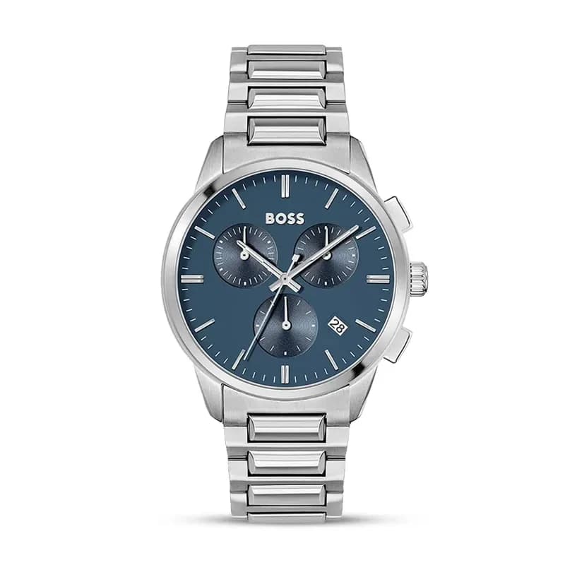 Hugo Boss Dapper Chronograph Blue Dial Men’s Watch | 1513927