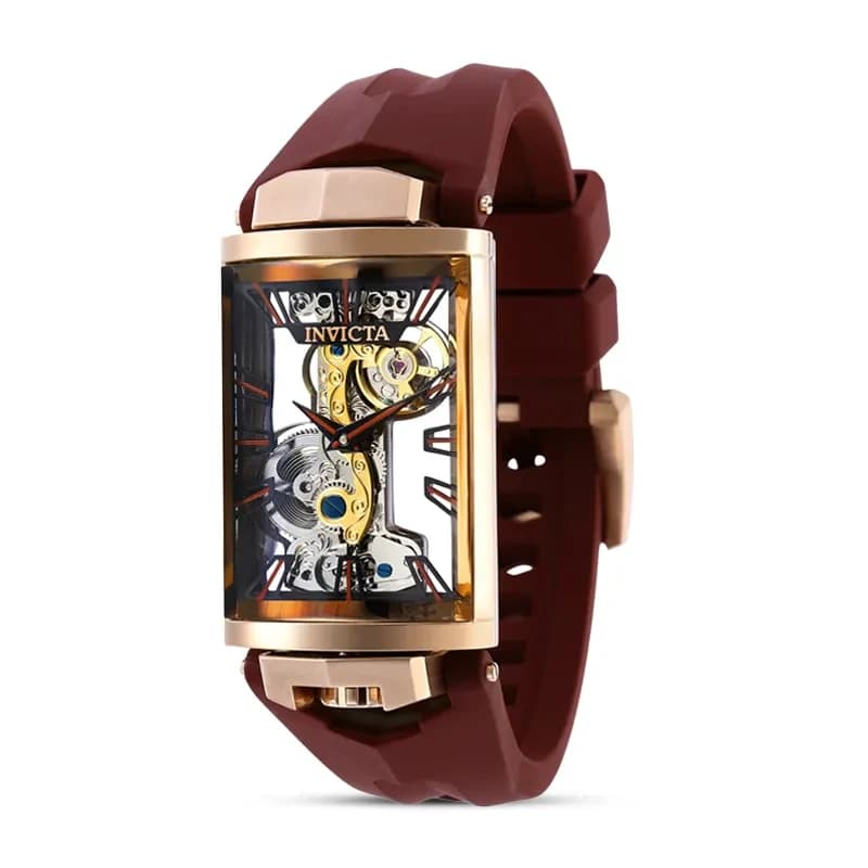 Invicta Vintage 35293 Mechanical Skeleton Black Dial Men's Watch