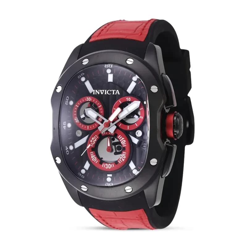 Invicta 45436 Lupah Revolution 2.0 Chronograph Black Dial Men's Watch