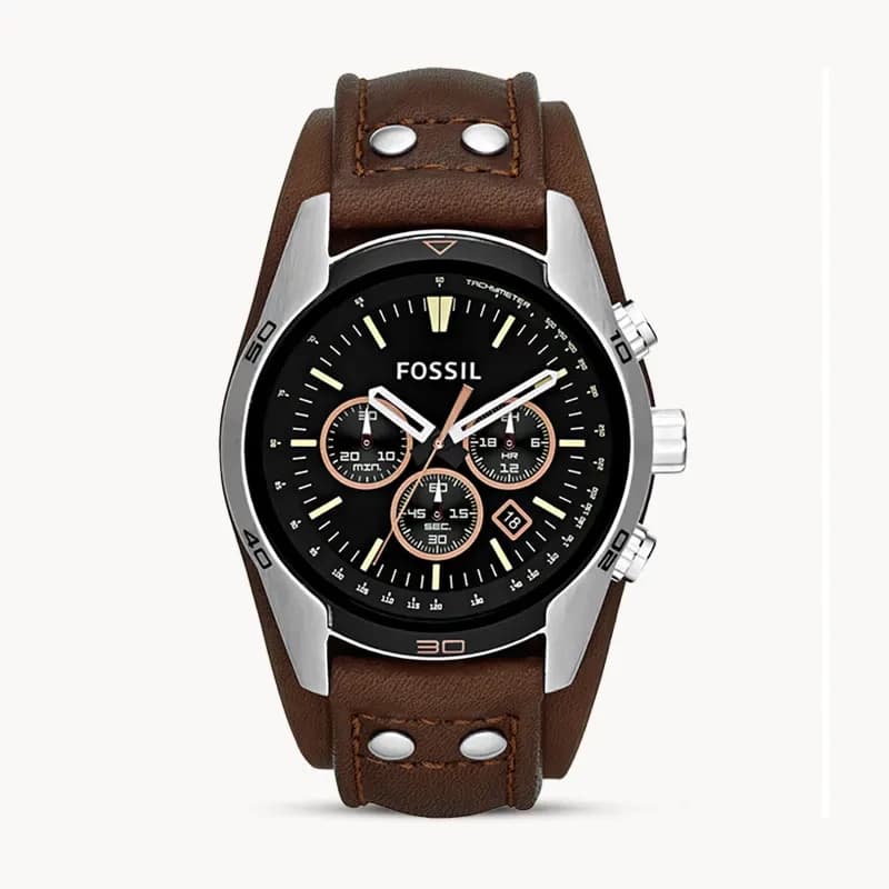 Fossil CH2891 Coachman Chronograph Black Dial Men’s Watch