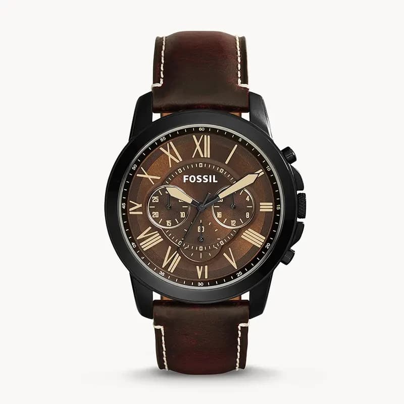 Fossil Grant Chronograph Brown Dial Men's Watch | FS5088 secondary view