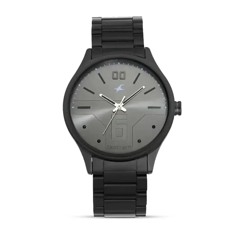 Fastrack 3247NM02 Bare Basics Grey Dial Men's Watch
