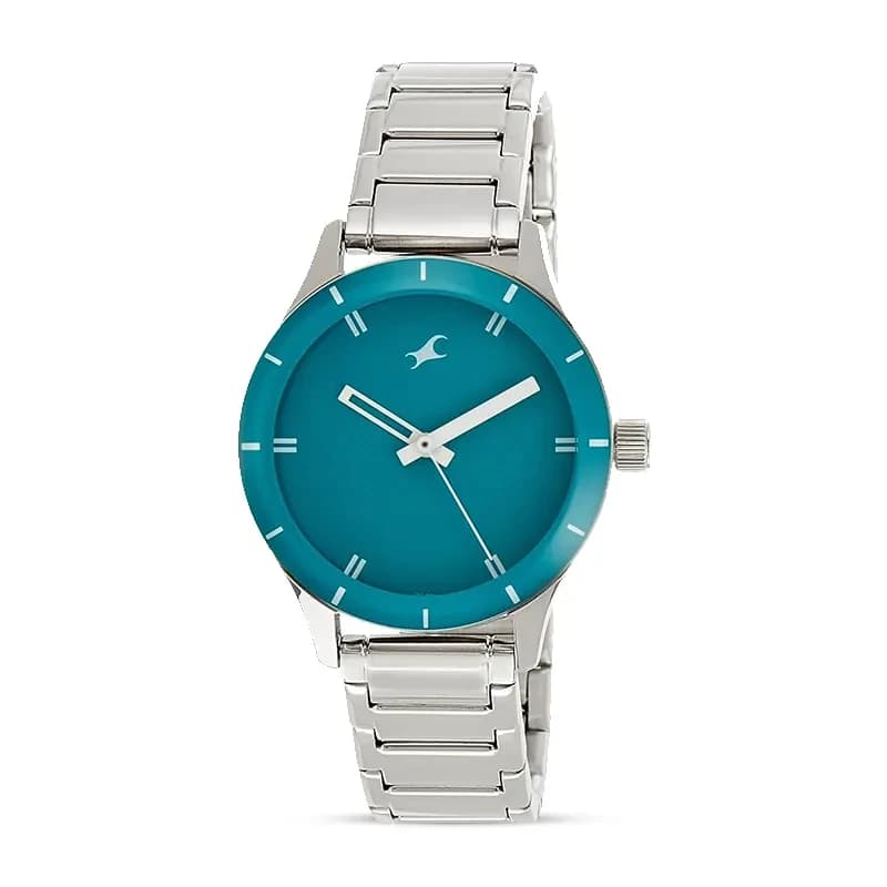 Fastrack 6078SM01 Monochrome Blue Dial Ladies Watch
