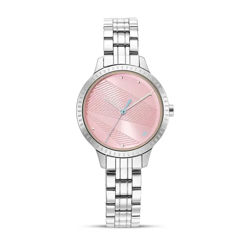 Fastrack 6267SM02 Stunners 3.0 Pink Dial Ladies Watch