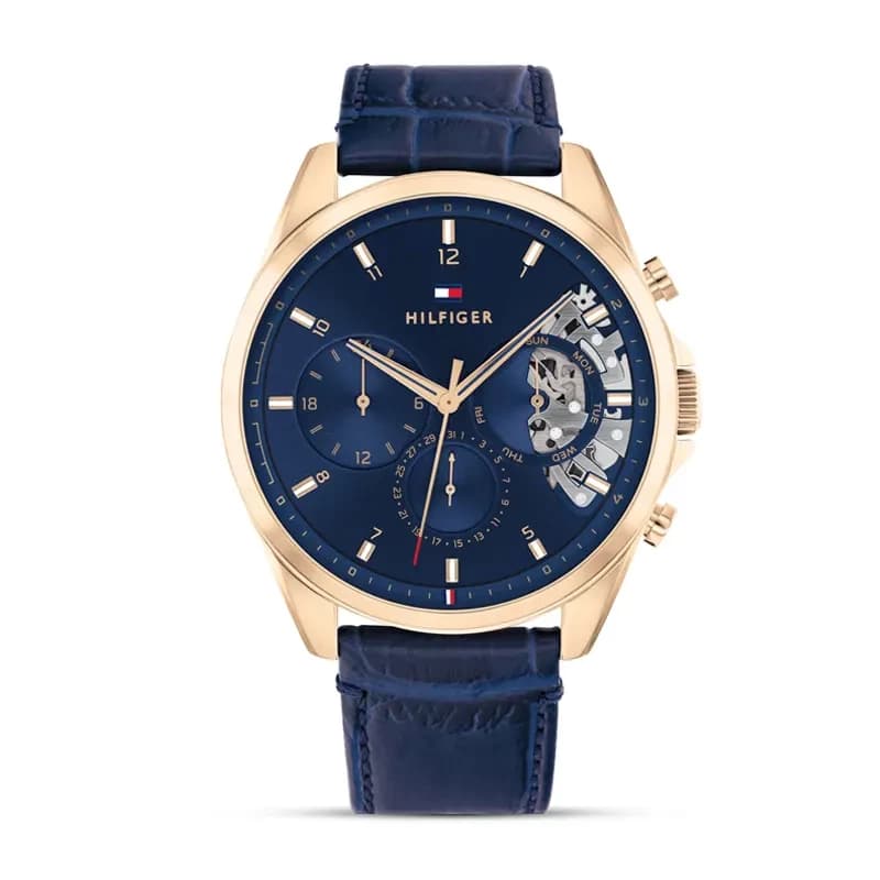 Tommy Hilfiger Baker Chronograph Blue Dial Men's Watch | 1710451