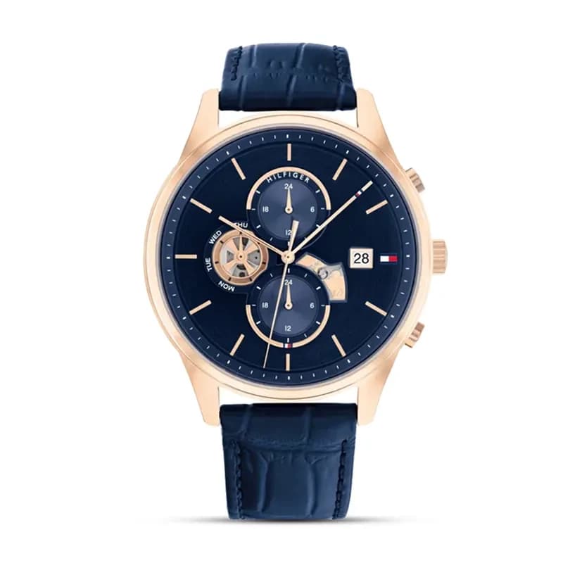 Tommy Hilfiger Weston Chronograph Blue Dial Men's Watch | 1710503