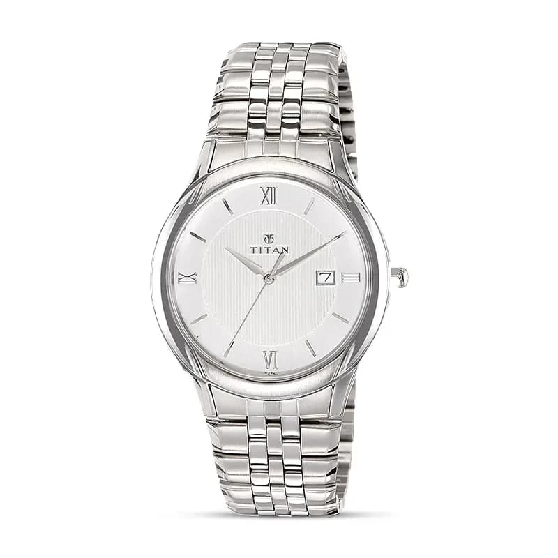 Titan 1494SM01 Silver Dial Men’s Watch