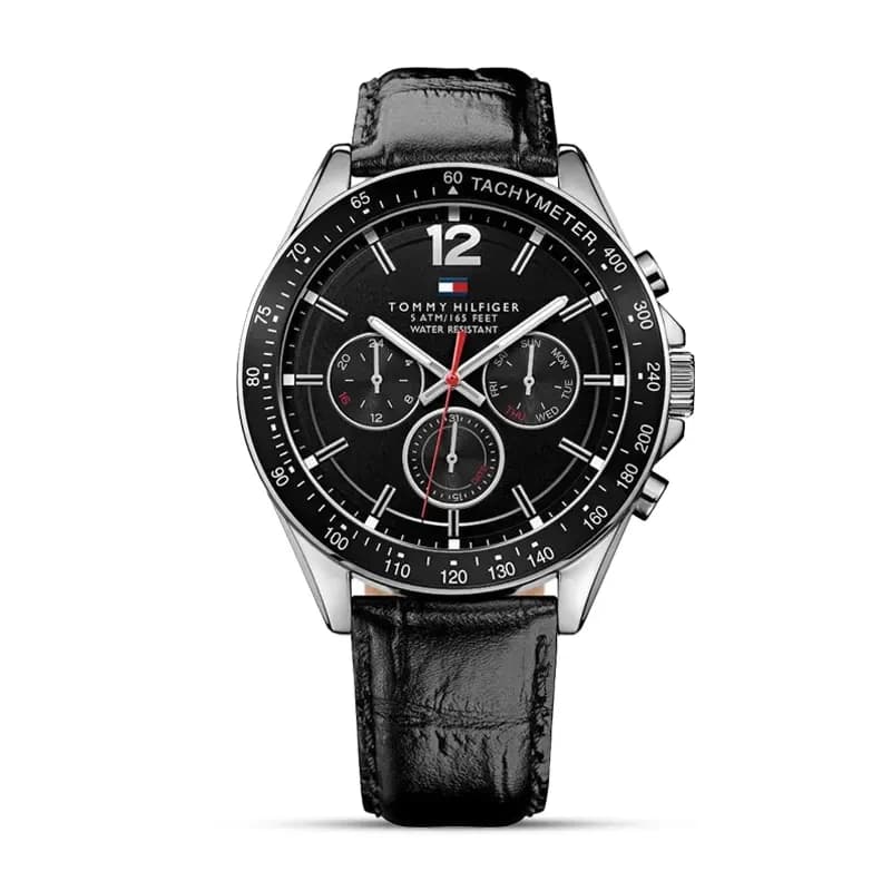Tommy Hilfiger Luke Chronograph Black Dial Men's Watch | 1791117