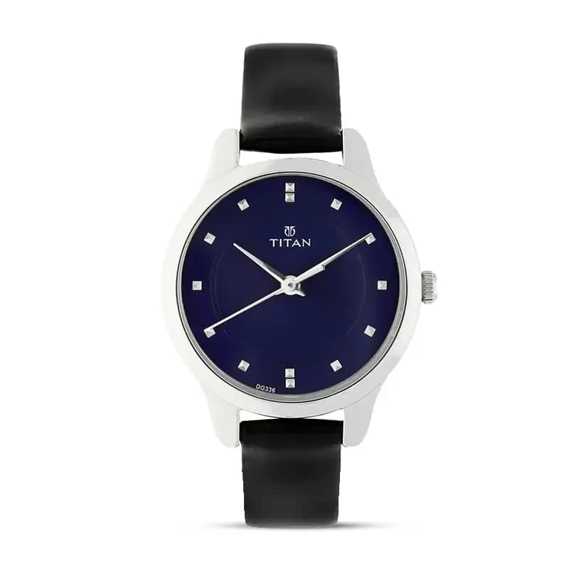 Titan 2481SL08 Workwear Blue Dial Ladies Watch