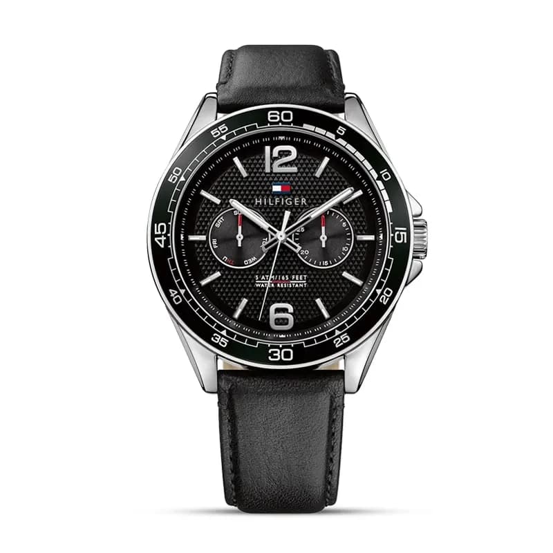 Tommy Hilfiger Erik Chronograph Black Dial Men's Watch | 1791369