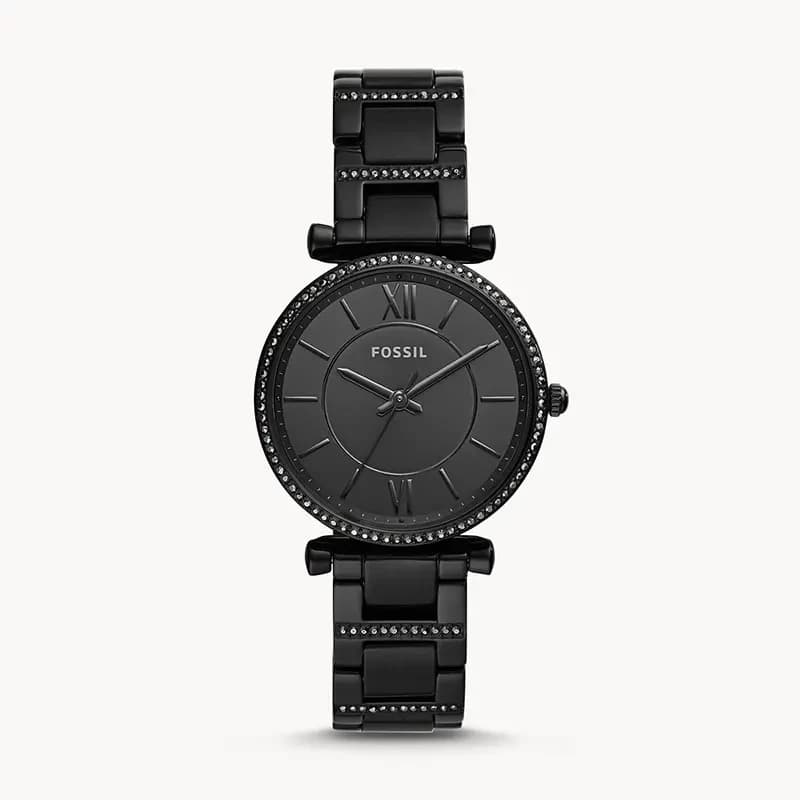 Fossil Carlie Black Dial Ladies Watch | ES4488