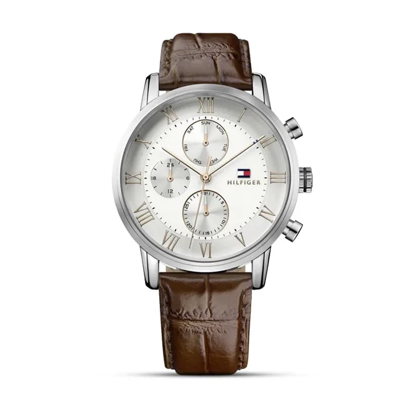 Tommy Hilfiger Kane Chronograph White Dial Men's Watch | 1791400