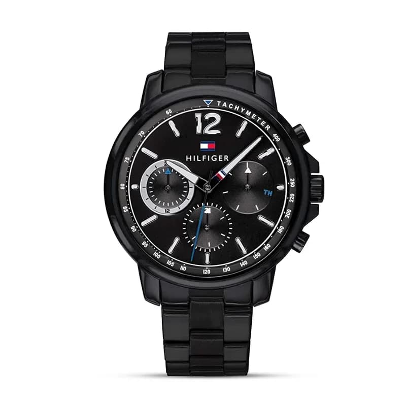 Tommy Hilfiger Landon Black Dial Men's Watch | 1791529