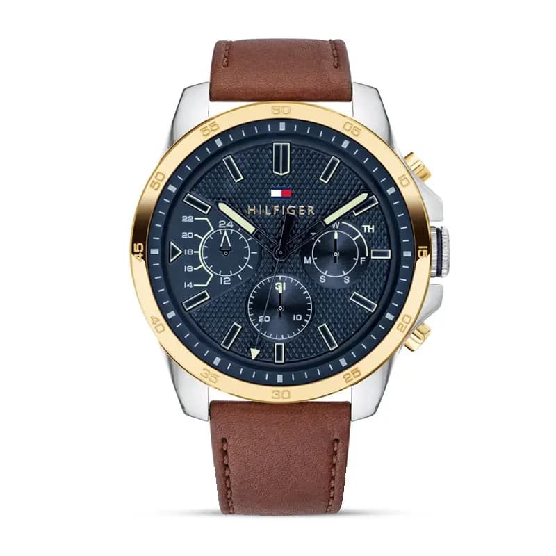 Tommy Hilfiger Decker Chronograph Blue Dial Men’s Watch | 1791561