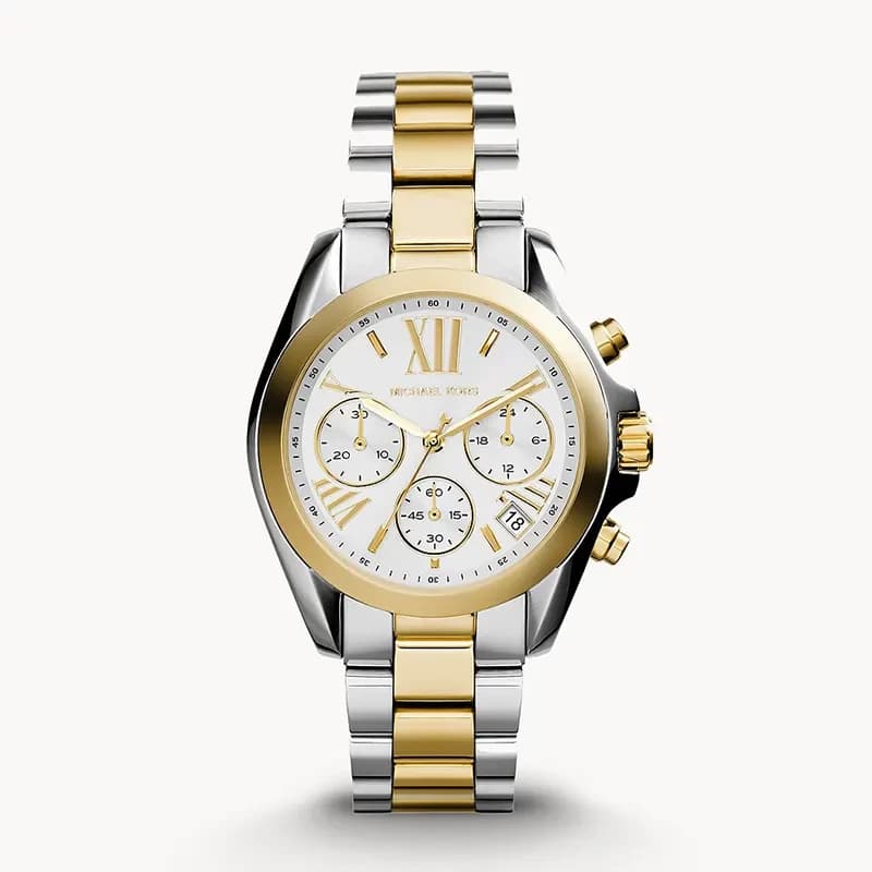 Michael Kors Mini Bradshaw Silver Dial Ladies Watch | MK5974
