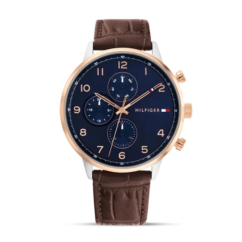Tommy Hilfiger Leonard Chronograph Blue Dial Men's Watch | 1791987