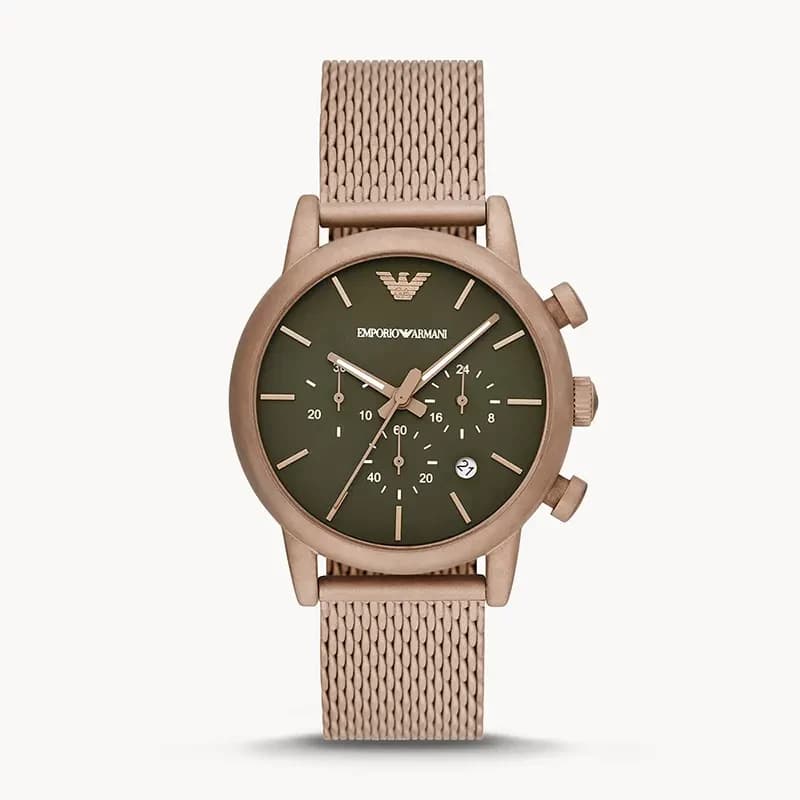 Emporio Armani Chronograph Green Men's Watch | AR11428