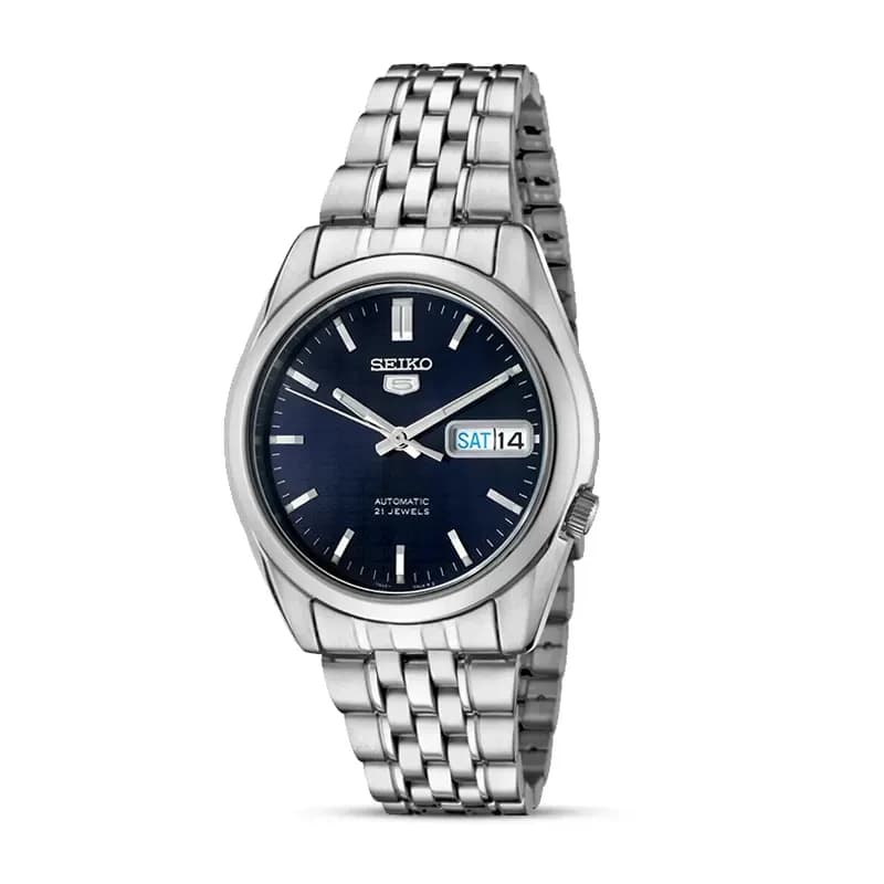 Seiko 5 Automatic Dark Blue Dial Men's Watch | SNK357K1